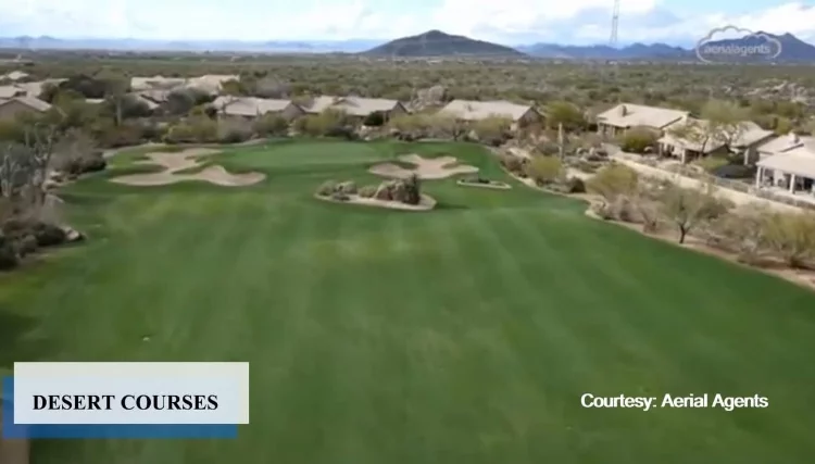 The Area of the Golf Course